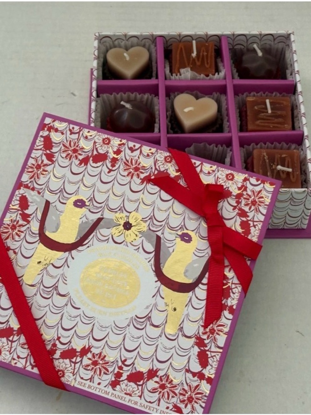 LAUREN MCINTOSH for ANTHROPOLOGIE New Box Chocolate Truffle Scented Candles
